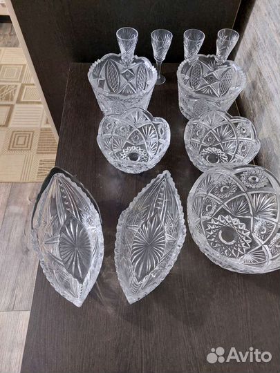 Ваза хрустальная СССР