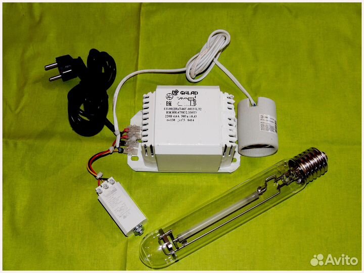 Комплект днат 400 Вт с дросселем Galad