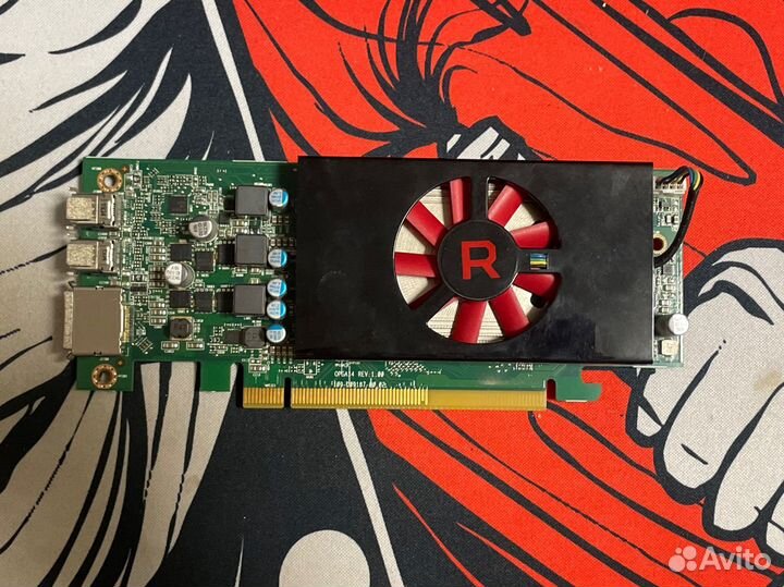 Видеокарта amd radeon rx550 4gb