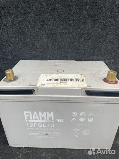 Аккумулятор agm fiamm