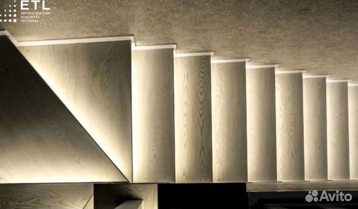 Подсветка лестницы с датчиками движения