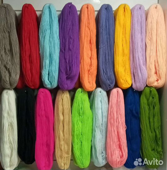 Пряжа в пасмах