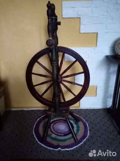Прялка деревянная старинная