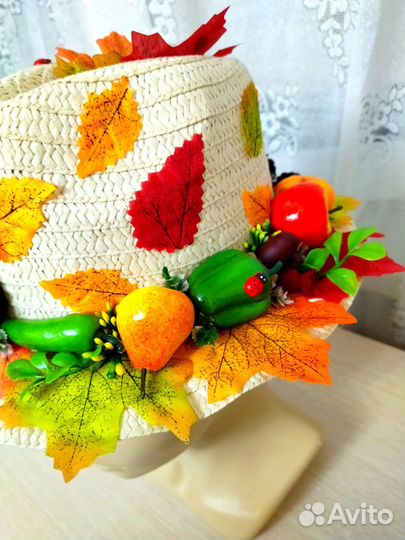 Шляпа на утренник, осенний праздник