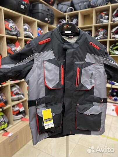 Мотокуртка летняя удлинённая
