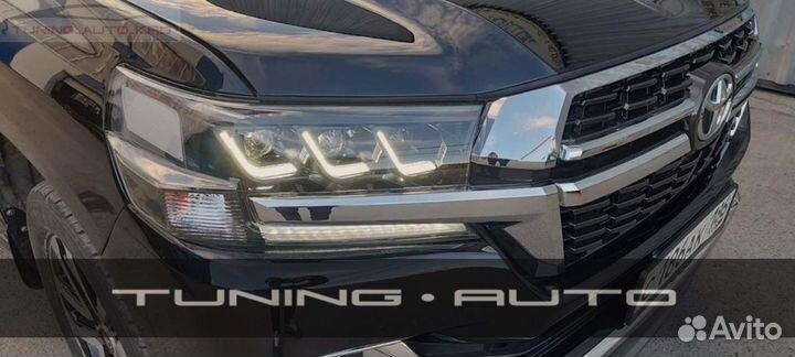 Фары Toyota Land Cruiser 200 Стиль Lexus P1107