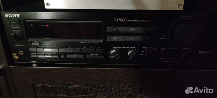 Стерео ресивер сони gx70es