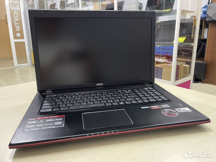 Большой/Игрововй Ноутбук MSI/Core i5/GTX850