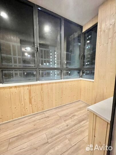 Холодное остекление балкона o-2708