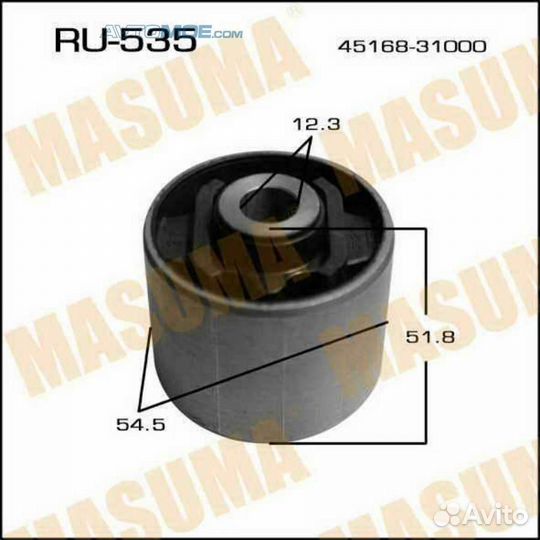 Сайлентблок заднего рычага поперечного правый RU53