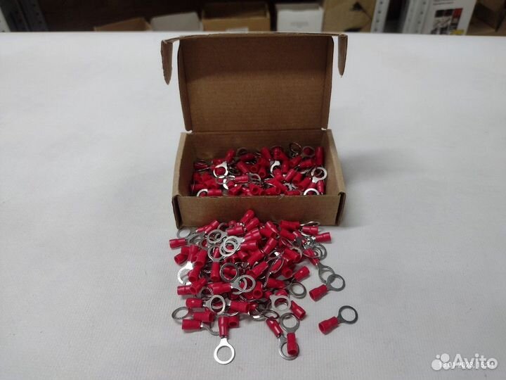 Наконечник кольцевой красный 8,4мм уп.100шт