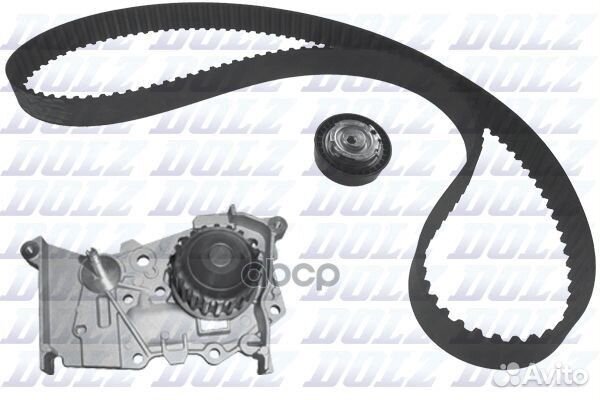 Комплект грм с водяной помпой (помпа ремень ролик)