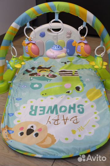 Развивающий коврик с пианино