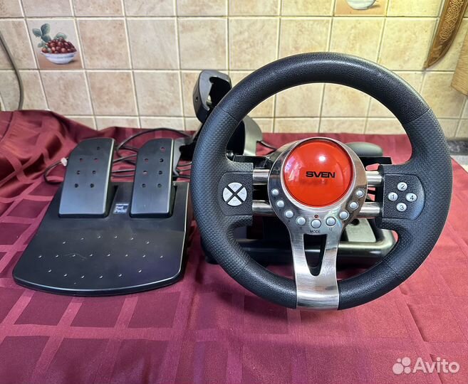 Игровой руль Sven Turbo