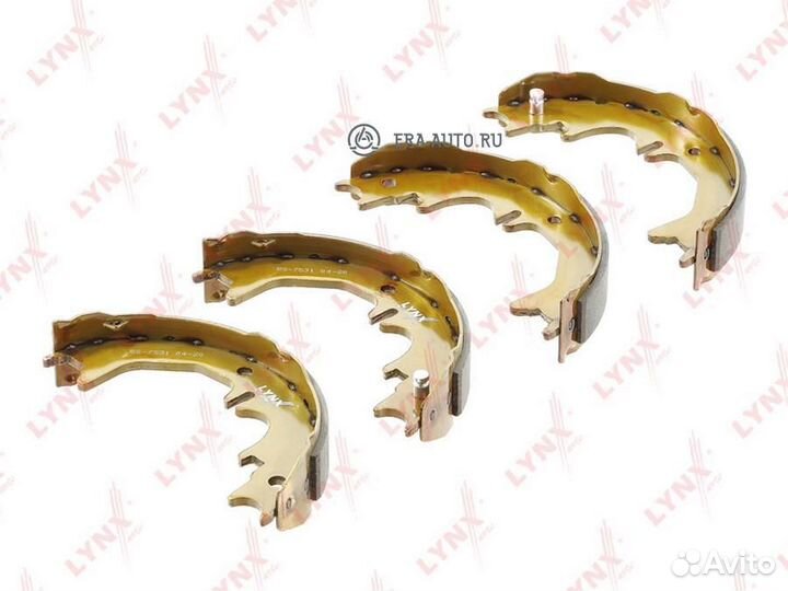 Lynxauto BS7531 Колодки ст.тормоза toyota land cru