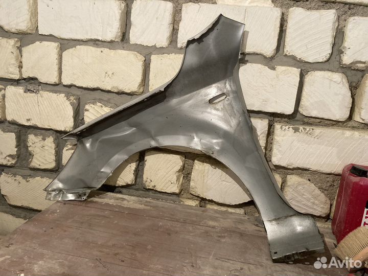 Крыло с подкрылком правое переднее Kia ceed 2008