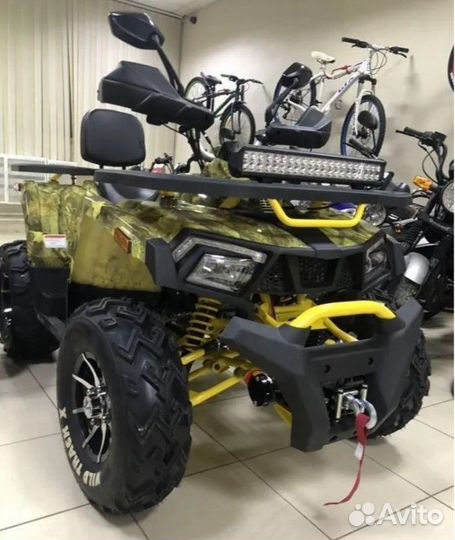 Квадроцикл Motoland Wild Track X 200 PRO камуфляж