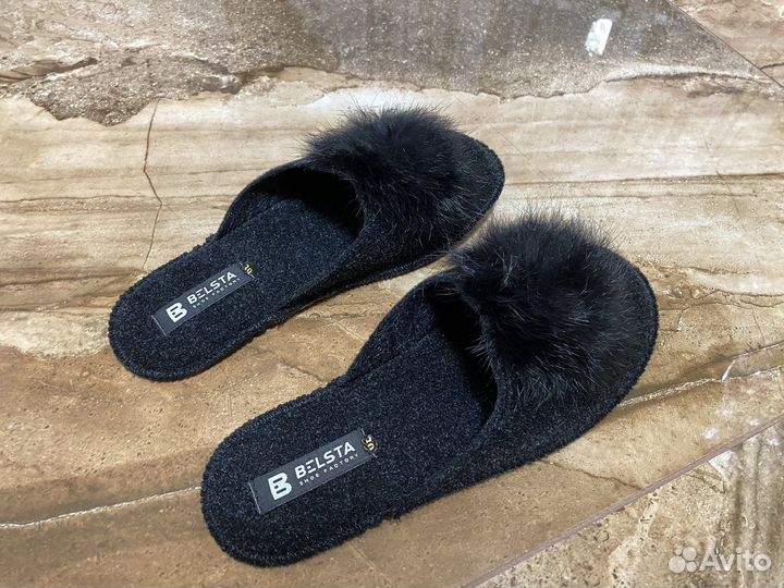 Belsta войлочные тапочки