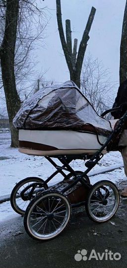 Коляска люлька для новорожденных бу