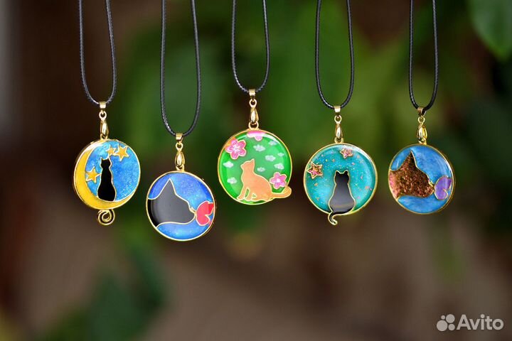 Кулон/подвеска Кошки