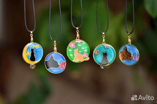 Кулон/подвеска Кошки