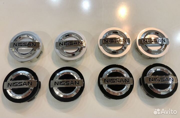 Колпачки на литые диски nissan 54mm