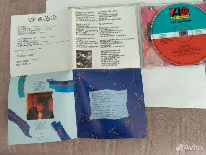 CD disc Led Zeppelin