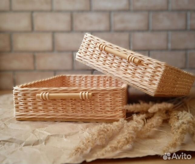 Короб плетеный