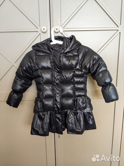 Куртка для девочки черная