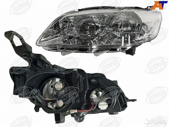 Фара peugeot 301 13-16 LH с электрокорректором 303