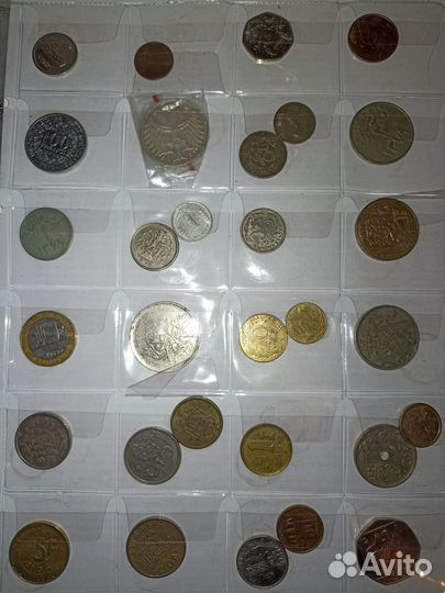 Монеты мира микс