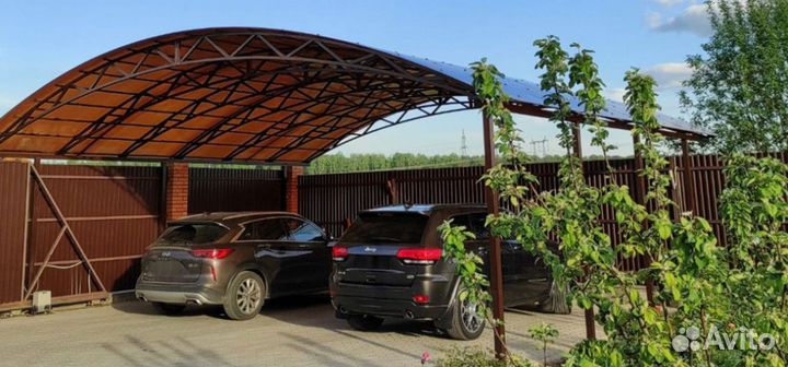 Навес под ключ