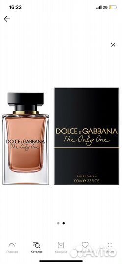 Духи женские dolce gabbana