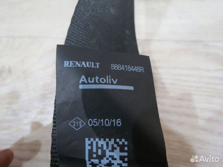 Ремень безопасности задний Renault Sandero 2