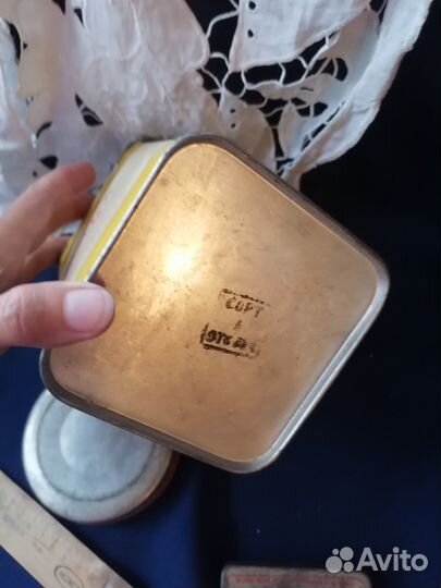 Лот коробочки жестяные СССР