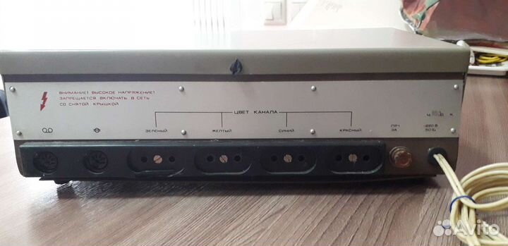 Светомузыка электроника цм 301