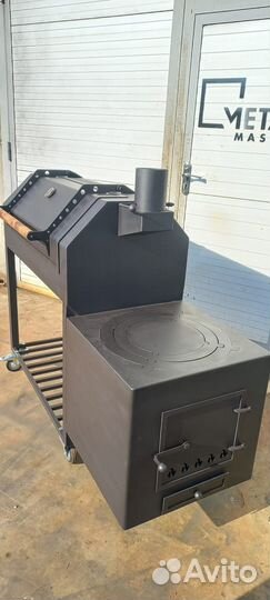 Мангал с крышей