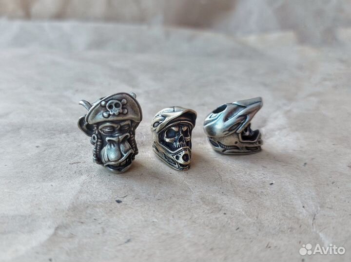 Бусины для темляка, паракорда, браслета №7