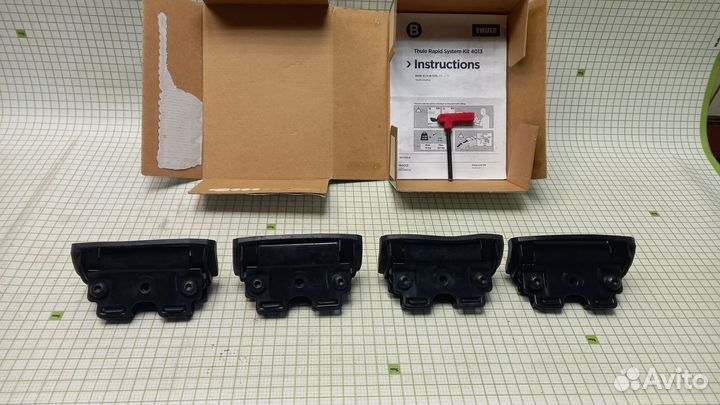 Установочный комплект багажника Thule BMW X1