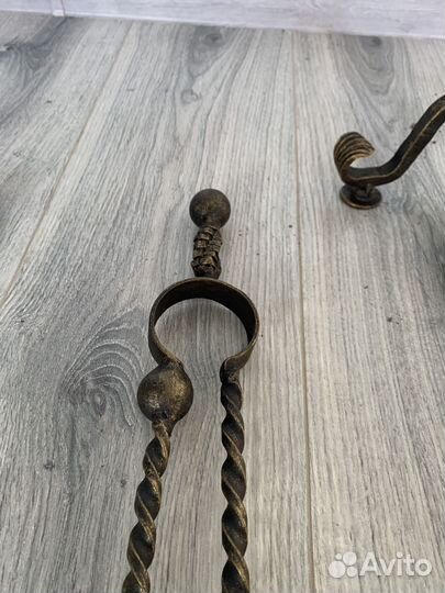 Кованый каминный набор