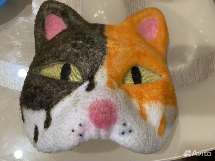 Маска кошки для квадробики