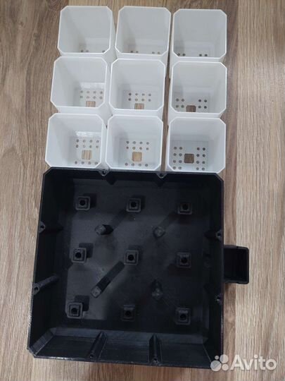 Горшки для кактусов, рассады, гидропоника