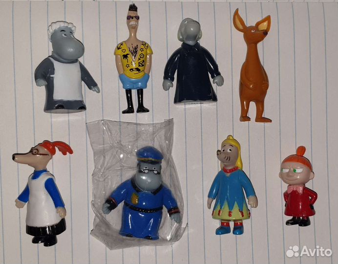 Фигурки муми-троллей, разные серии (Moomin/Muumi)