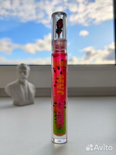 Блеск для губ Beauty Bomb арбуз (новый)