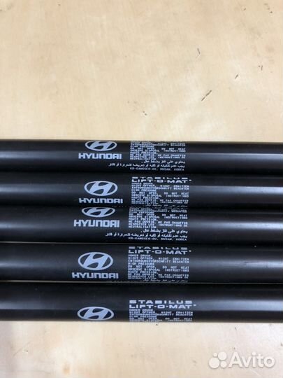 Амортизаторы капота на Сонату Тагаз