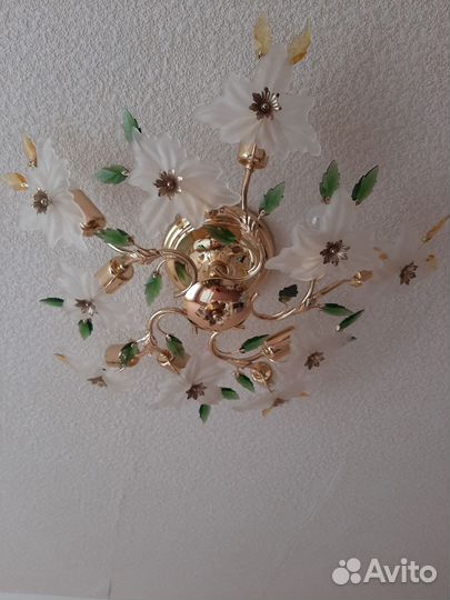 Люстра потолочная и бра бу