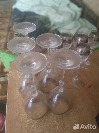 Салатник хрустальный большой, 22 см