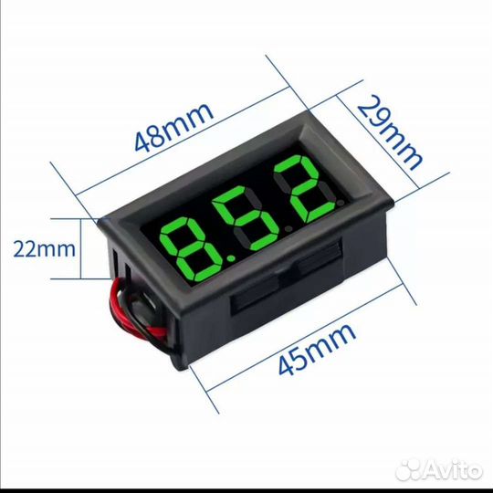 Цифровые вольтметры постоянного тока 0-30 Вольт