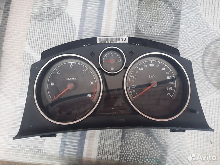 Щиток приборов опель астра н дизель