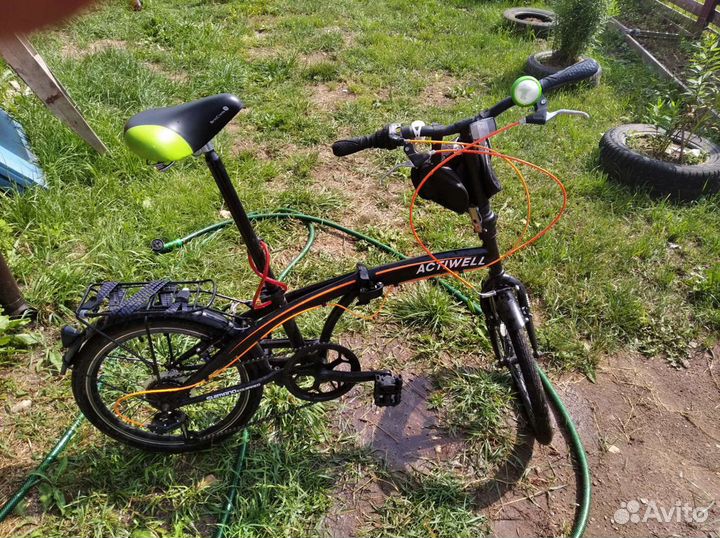 Новый складной велосипед